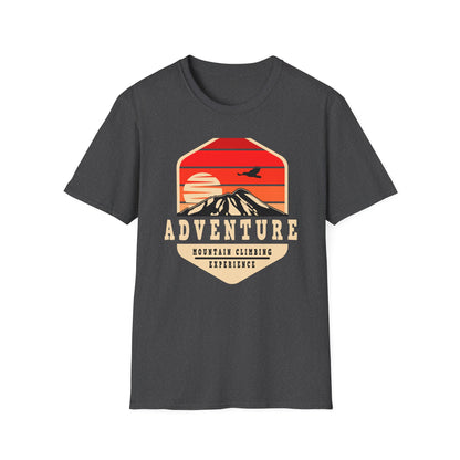 Epic Mountain Climbing Adventure T-Shirt | Vintage Sunset Hike Nature Tee | Explore & Conquer Gear Gift