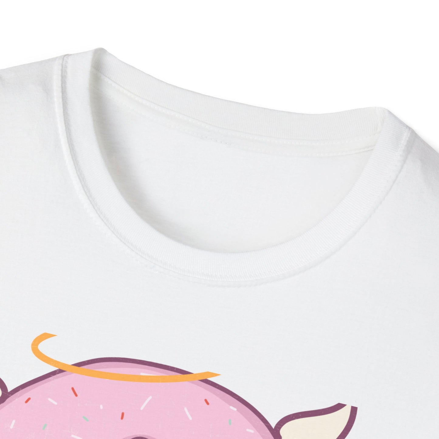 Sweet Angel Donut T-Shirt: 'Feed Me Donuts & Tell Me I'm Pretty' Funny Foodie Tee, Adorable Gift!