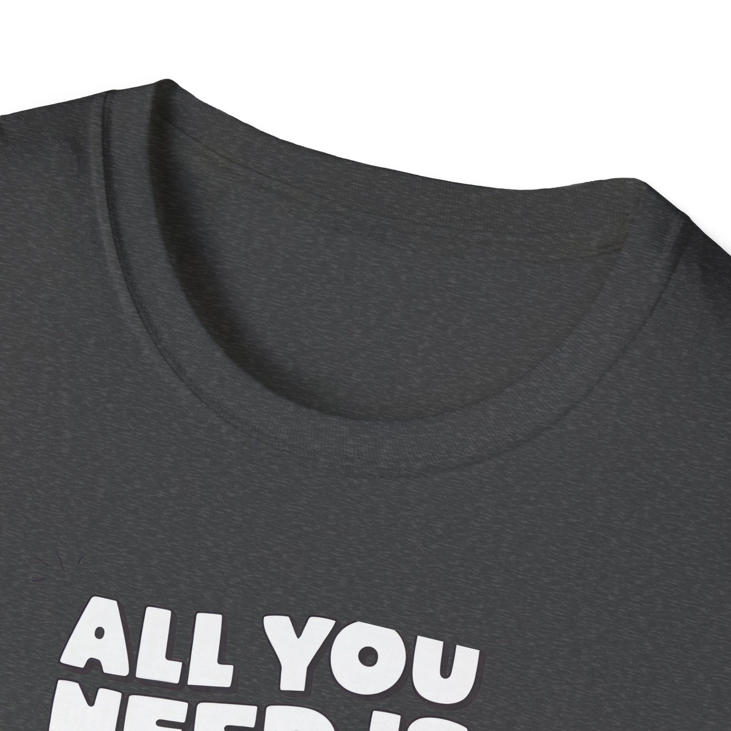 Cute All You Need Is Love T-Shirt | Sweet Heart Gift Box Tee | Romantic Valentine's Day Outfit | Adorable Love Statement Top