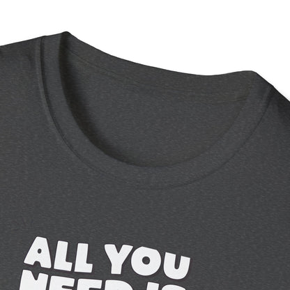 Cute All You Need Is Love T-Shirt | Sweet Heart Gift Box Tee | Romantic Valentine's Day Outfit | Adorable Love Statement Top