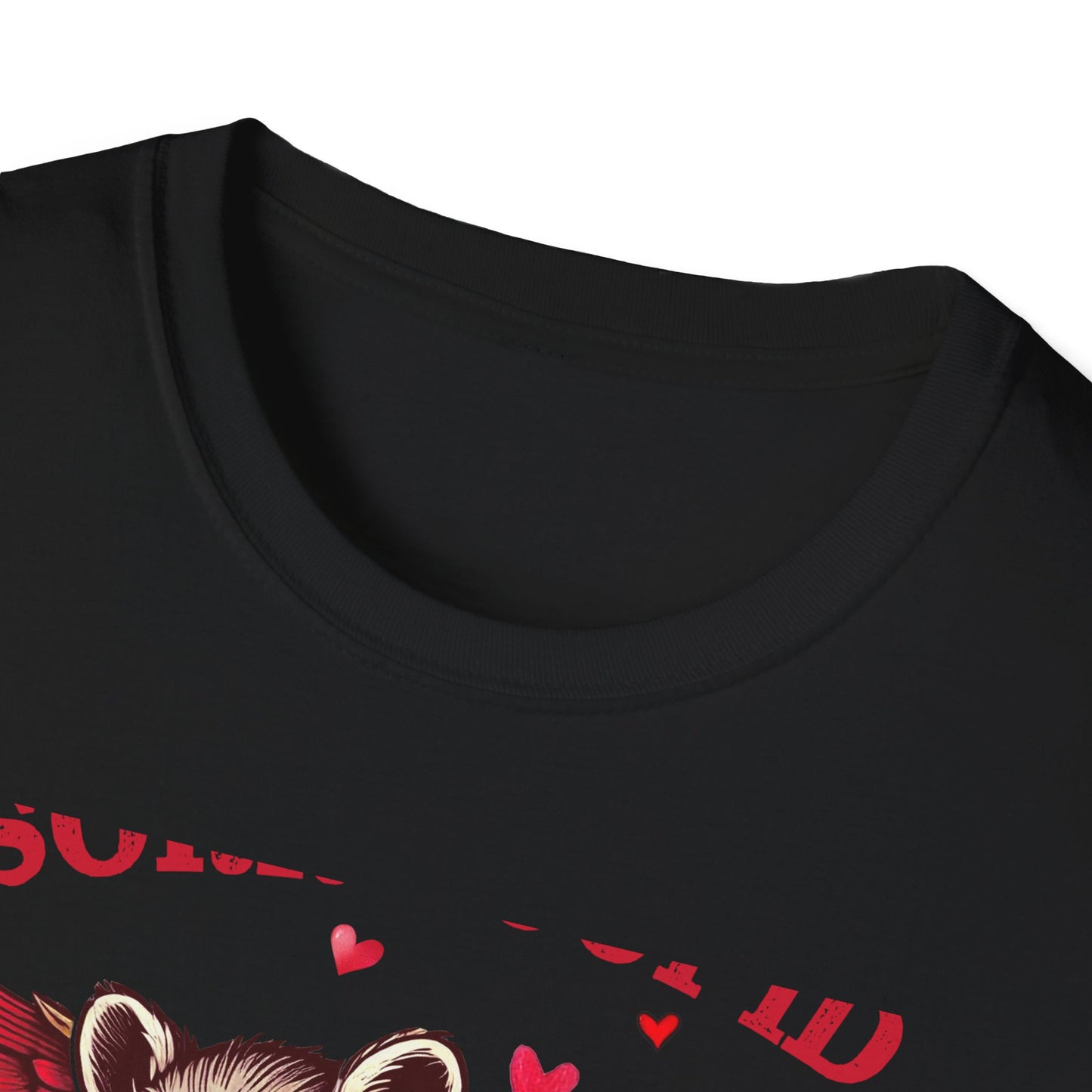 Hilarious Feral Raccoon Cupid T-Shirt | Anti-Valentine's Day Sarcastic Tee | Unique Funny Gift for Animal Lovers