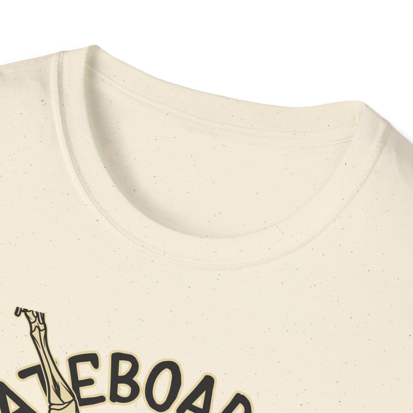 Vintage Skateboarding Skeleton T-Shirt | "Live Fast Die Young" Retro Skater Tee for Edgy Style