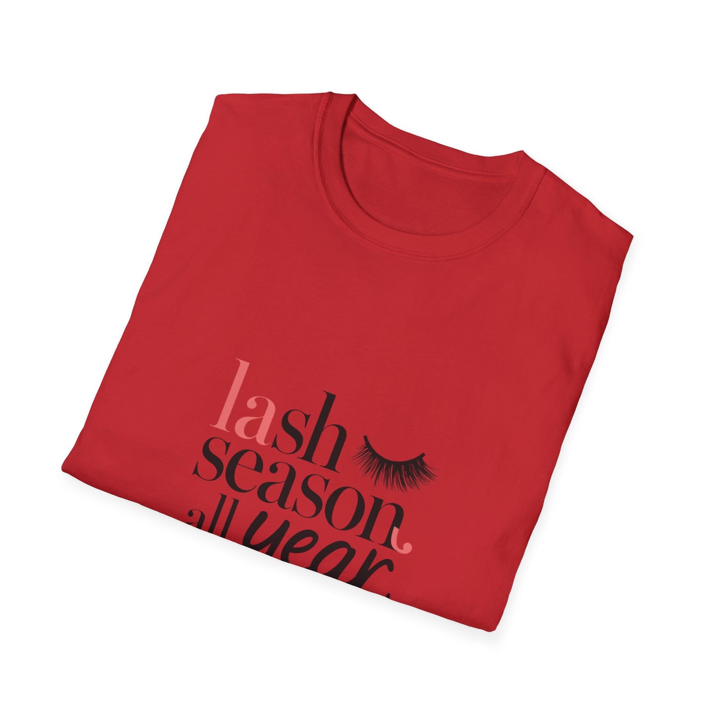 Chic 'La Lashes' Glam T-Shirt | Stunning Beauty & Makeup Artist Tee - Perfect for Lash Lovers!