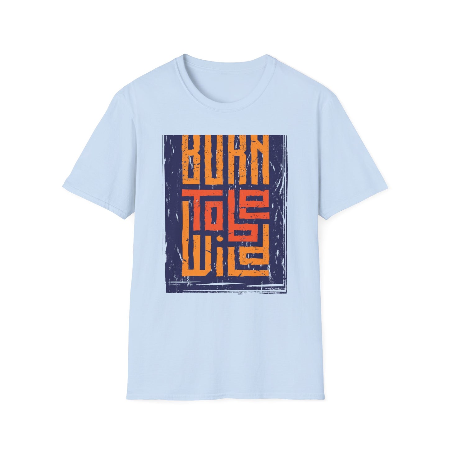 Born To Be Wild Distressed T-Shirt - Grunge Vintage Style Tee for Free Spirits & Adventurers | Bold Graphic Rock Top
