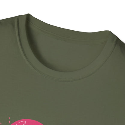 Be Mine Retro Valentine's T-Shirt | Sweet Pink Hearts & Groovy Text Tee | Adorable Love Gift for Her/Him