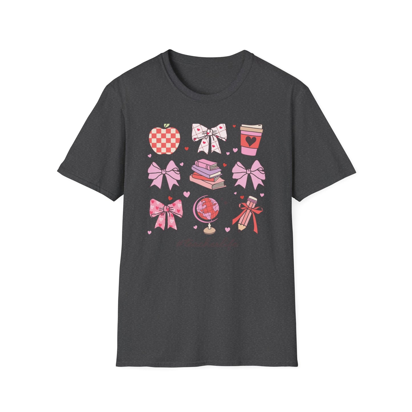 Adorable #TeacherLife T-Shirt - Cute Educator Gift for Back to School & Appreciation Day! Cozy & Inspiring Design