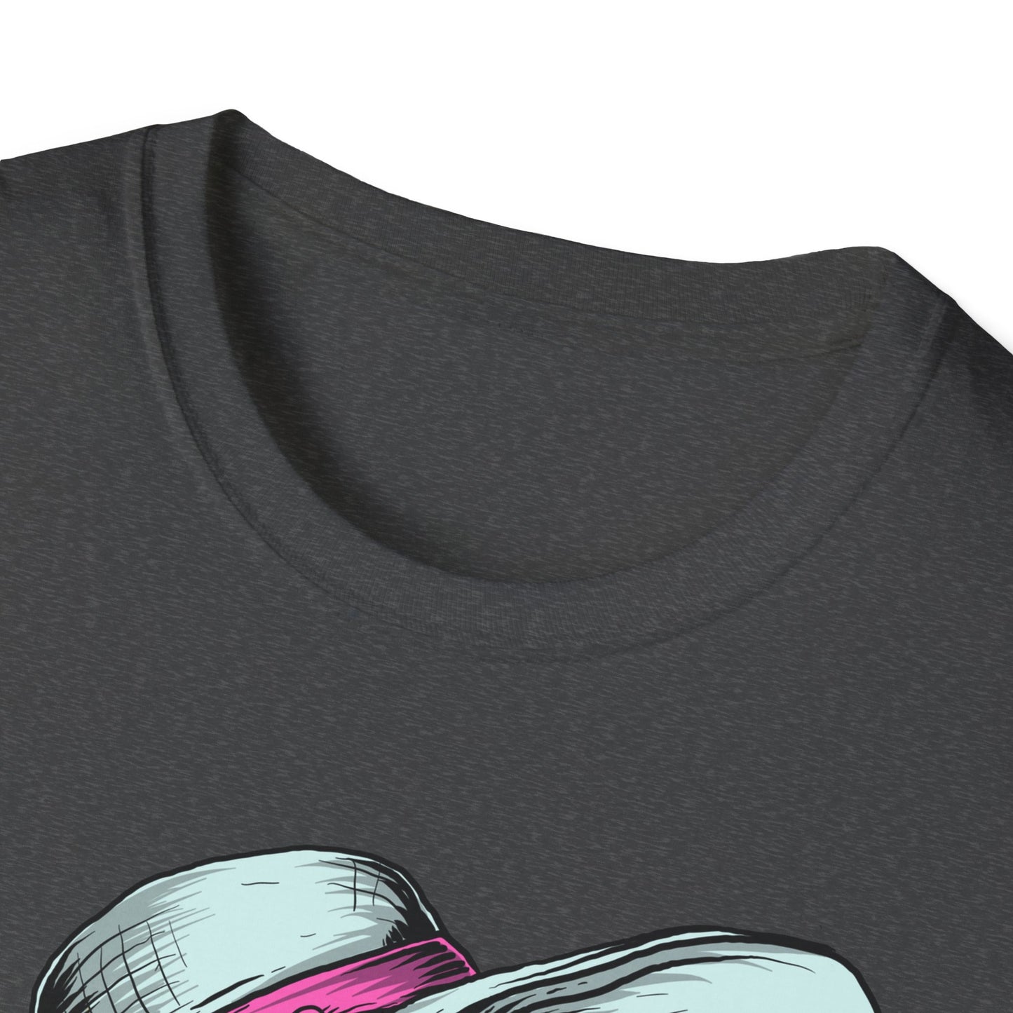 Effortlessly Chic Skeleton Sun Hat T-Shirt | Sassy Summer Beach Vacation Tee | Unique Women's Fashion