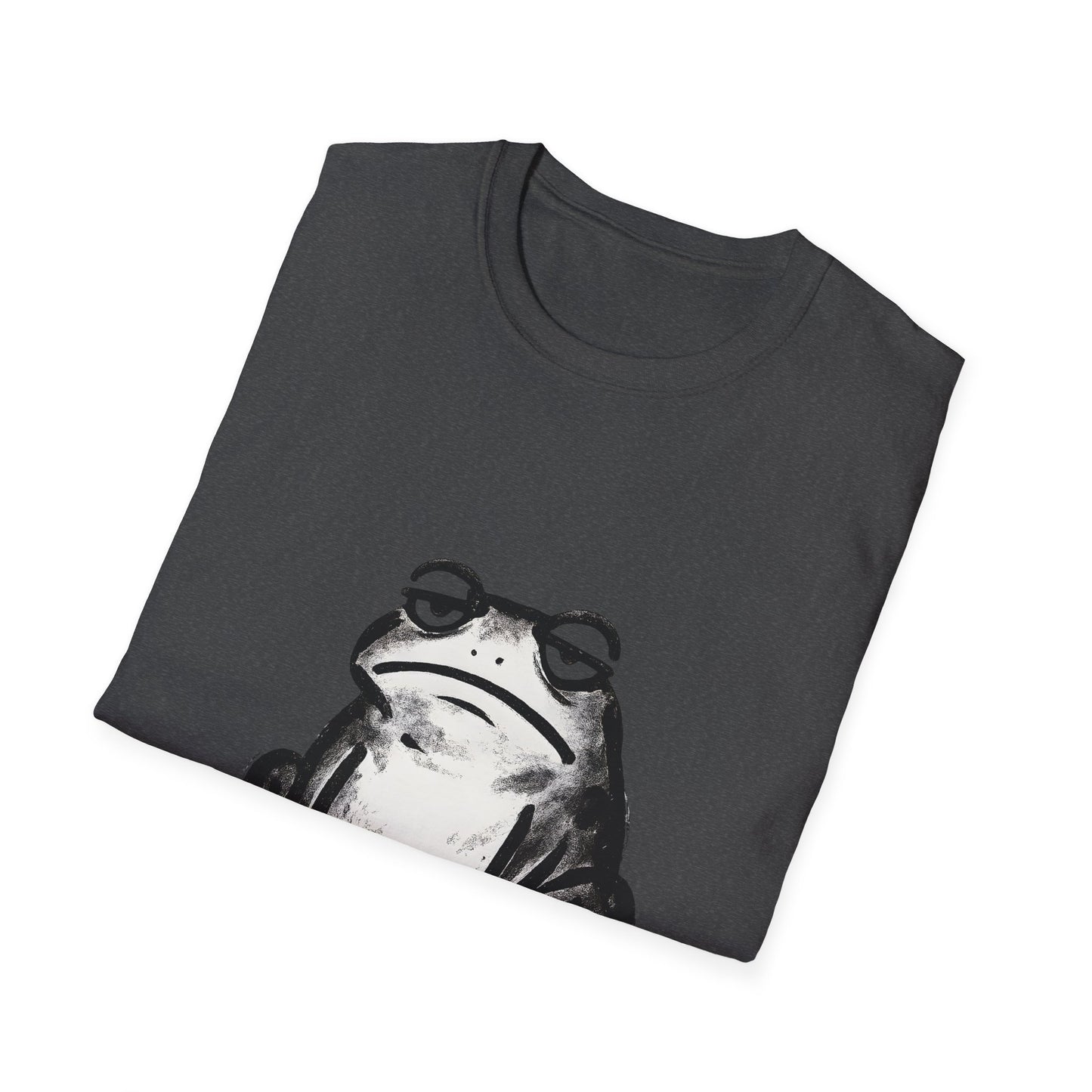 Existential Frog Stare Meme T-Shirt