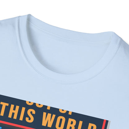 Epic "Out of This World" Astronaut T-Shirt | Retro Space Explorer Tee | Stellar Sci-Fi Adventure Gift