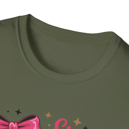 Glam Six & Seven Birthday T-Shirt for Girls | Trendy Pink Leopard Print 6 & 7 Kids Party Tee with Checkerboard & Sparkly Bow