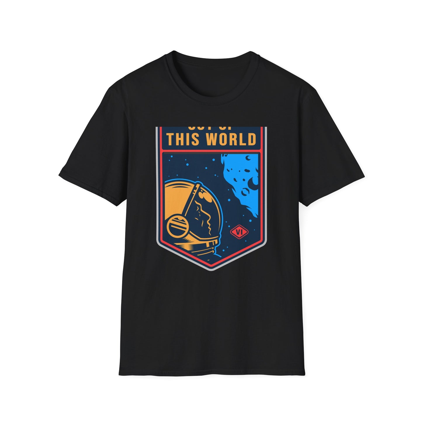 Epic "Out of This World" Astronaut T-Shirt | Retro Space Explorer Tee | Stellar Sci-Fi Adventure Gift