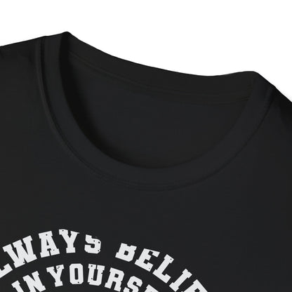 Vintage London Athletic Dept. T-Shirt | Believe In Yourself England Tee | Premium Quality Sportswear & Inspirational Style