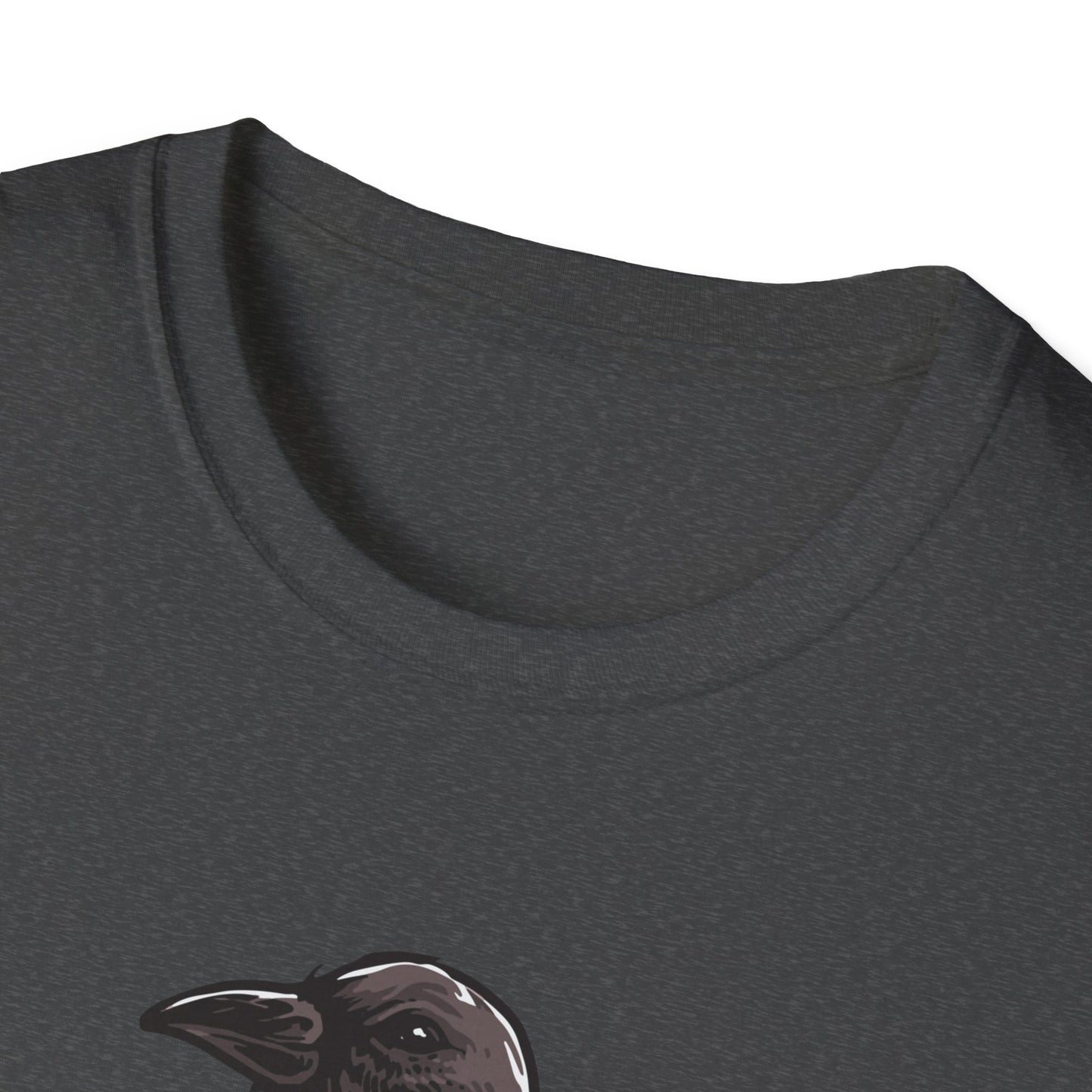 Bold Stabbed Raven T-Shirt - Unique Gothic Crow Design. Embrace Dark Aesthetics with this Edgy Statement Tee!