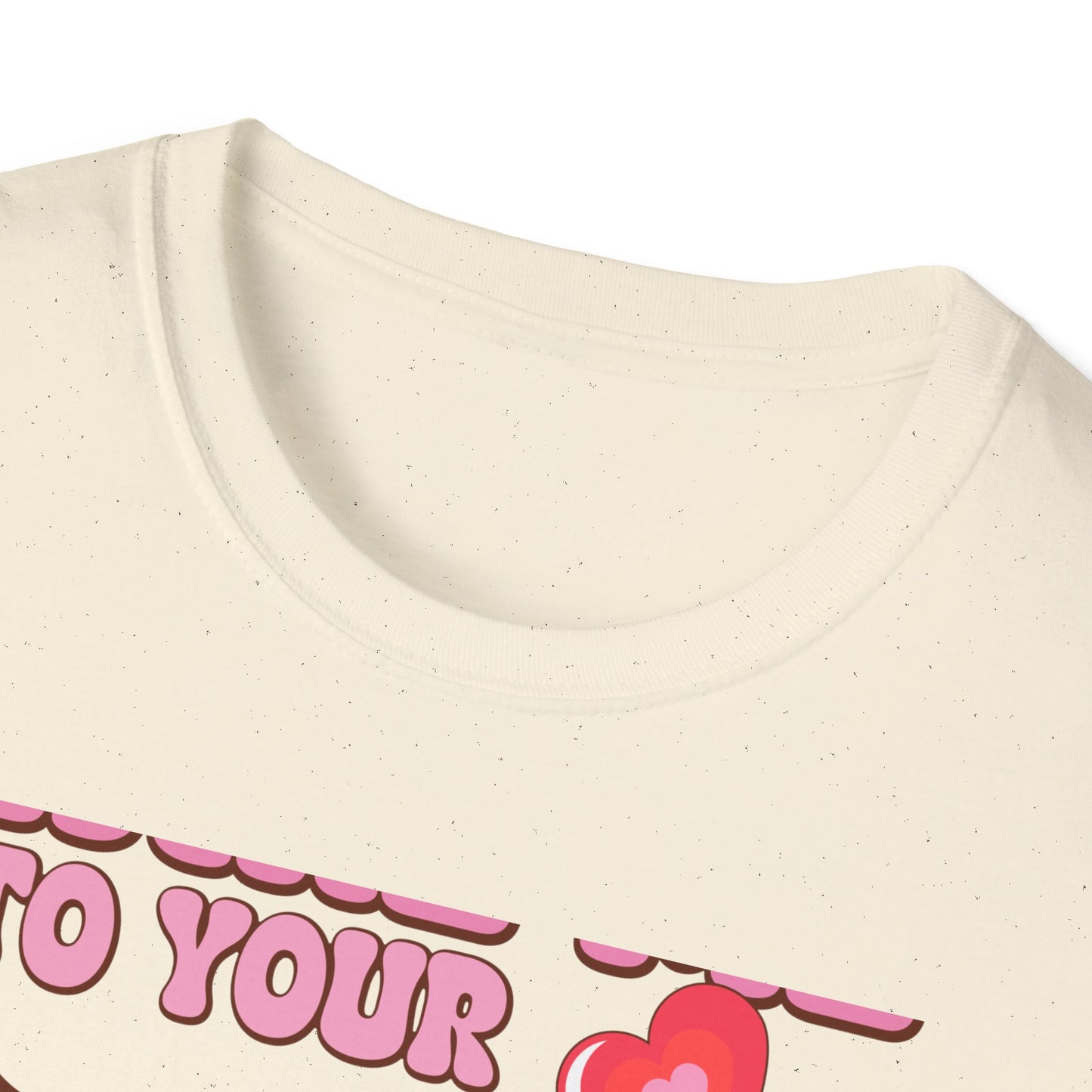 Sweet & Groovy 'Take Me To Your Candy Shop' T-Shirt | Adorable Retro Heart Lollipop Tee | Perfect Valentine's Day Gift for Candy Lovers