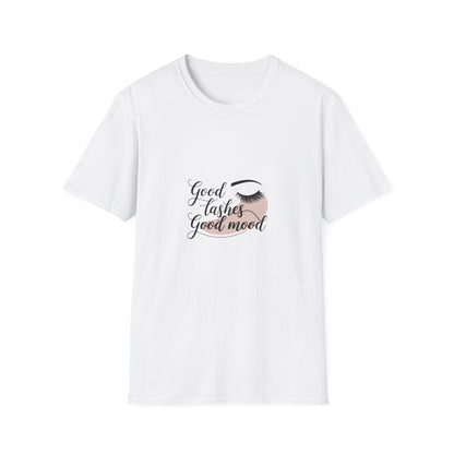 Fabulous "Good Lashes Good Mood" T-Shirt | Chic Beauty Tee for Lash Lovers & Pros | Empowering Style