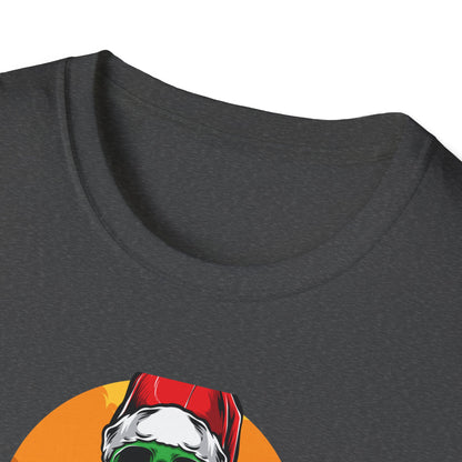Creepy Zombie Santa T-Shirt | Spooky Christmas Horror Tee | Unique Gothic Holiday Gift | Macabre Xmas Top