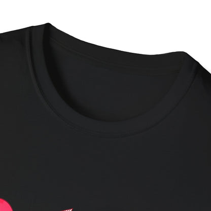 Charming Love Vibes T-Shirt | Trendy Valentine's Day Hearts, Plaid & Leopard Print Tee for Women
