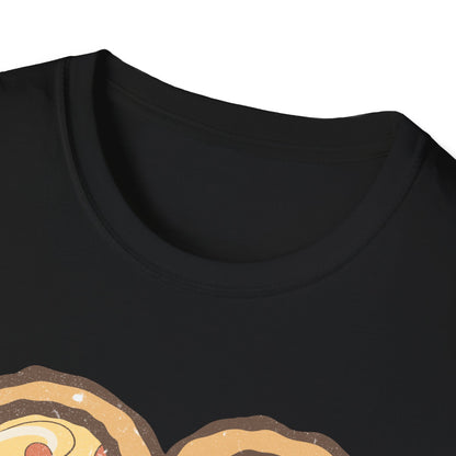 Retro Pizza Is My Valentine T-Shirt | Heart-Shaped Pizza Lover Tee | Funny Anti-Valentine Foodie Gift | Unique & Cozy