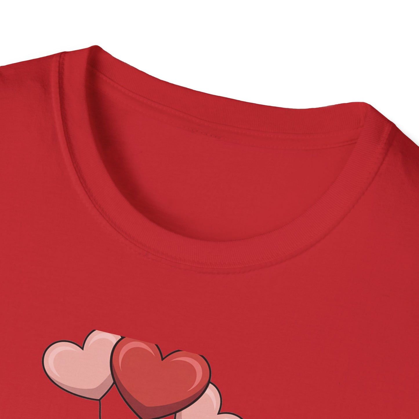 Charming Valentine Gnome Love T-Shirt | Cute Heart Design & Polka Dot Hat | Sweet Holiday Gift for Her