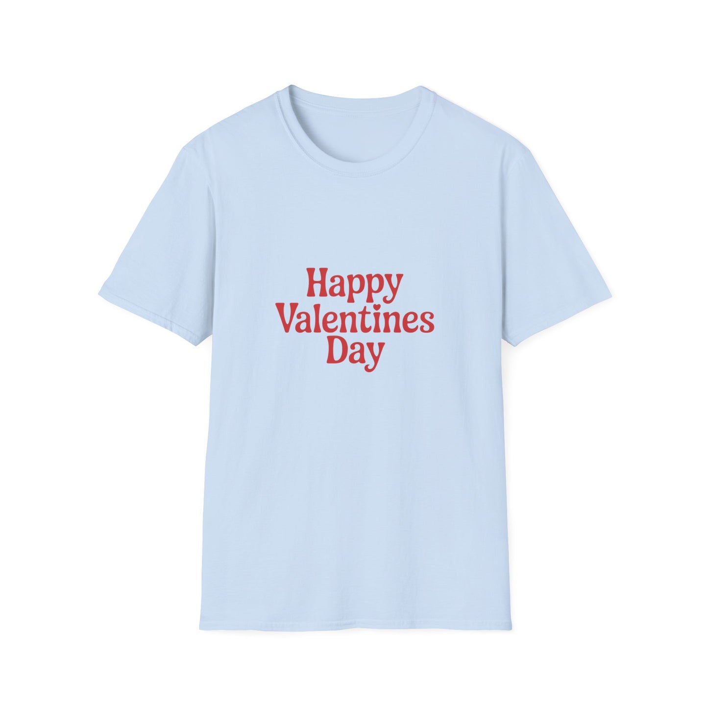 Sweet Happy Valentines Day T-Shirt | Adorable Love Heart Couples Gift Tee | Trendy Romantic Apparel