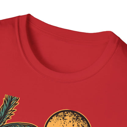 Epic Jumping Fish T-Shirt - Vintage Tropical Ocean Surf & Fishing Tee for Beach Lovers & Anglers - Cool Summer Apparel