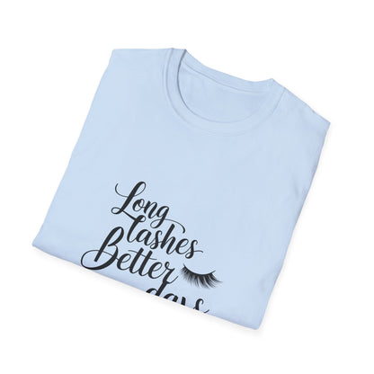 My Lashes My Life T-Shirt | Chic Eyelash Love Tee | Glam Beauty Statement Top for Lash Enthusiasts & Pros - Must-Have!