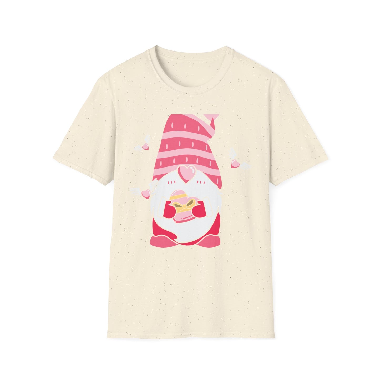 Adorable Valentine's Day Gnome T-Shirt | Sweet Heart Gift Tee for Her & Couples