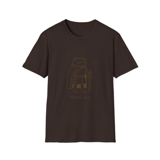 Burnt Out Frog Knight Tee