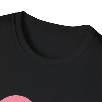Groovy Be Mine Heart T-Shirt | Retro Pastel Valentine's Day Love Tee for Her | Adorable & Sweet Gift