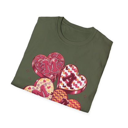 Sweet Mama Heart T-Shirt | Adorable Candy Box Design Tee | Perfect Mother's Day Gift for Mom & New Moms