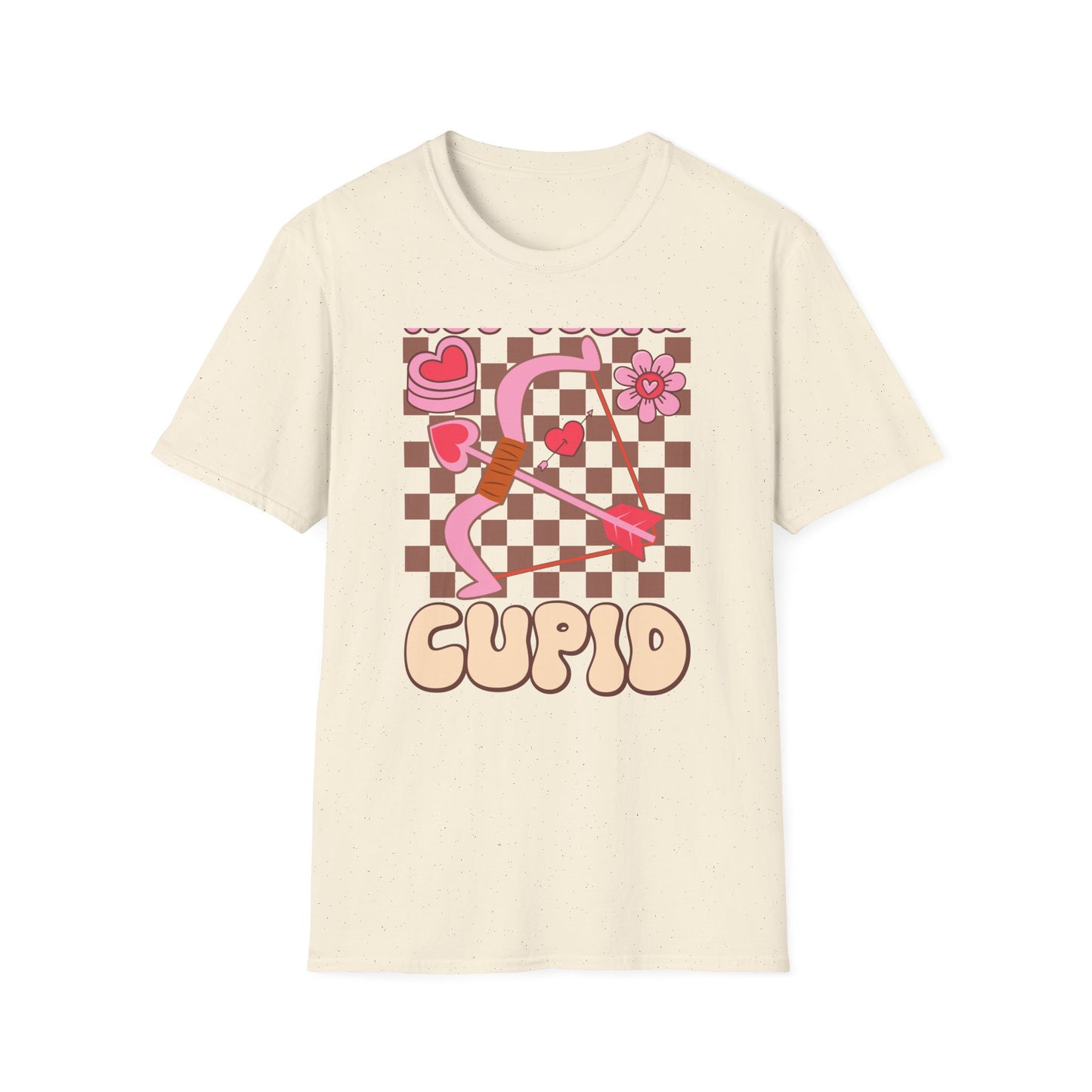 Sassy "Not Today Cupid" T-Shirt | Groovy Anti-Valentine's Day Heart Arrow Tee | Funny Retro Single Awareness Gift