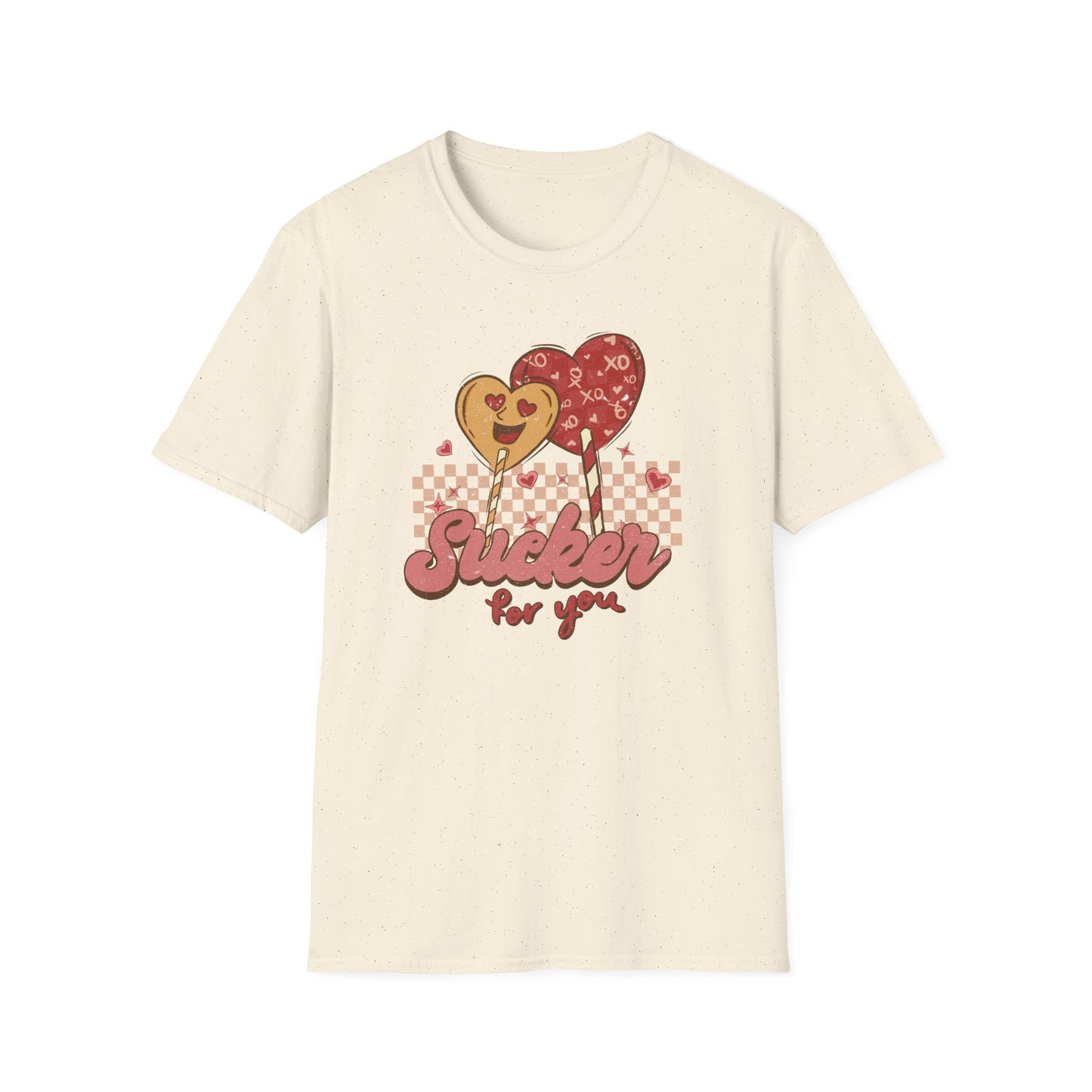 Sweet Sucker for You Retro Lollipop T-Shirt | Adorable Valentine's Day Love Tee Gift