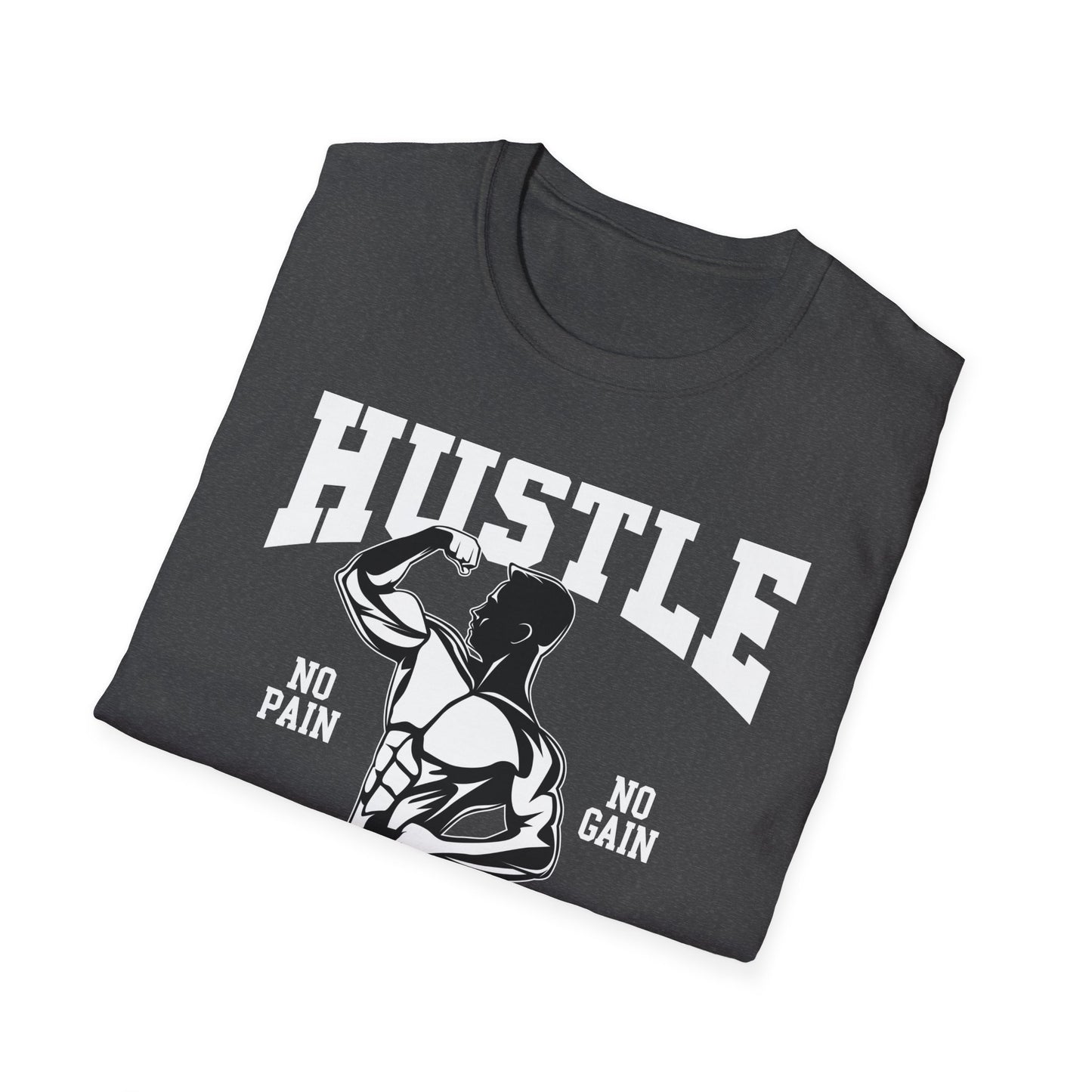 Ultimate No Pain No Gain Bodybuilding T-Shirt | Epic Gym Workout Fitness Muscle Motivator Tee for Dedicated Lifters & Athletes