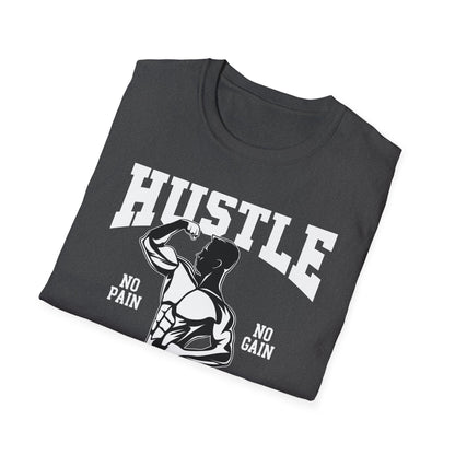 Ultimate No Pain No Gain Bodybuilding T-Shirt | Epic Gym Workout Fitness Muscle Motivator Tee for Dedicated Lifters & Athletes