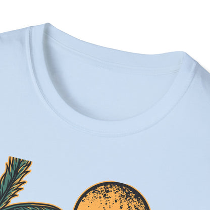Epic Jumping Fish T-Shirt - Vintage Tropical Ocean Surf & Fishing Tee for Beach Lovers & Anglers - Cool Summer Apparel