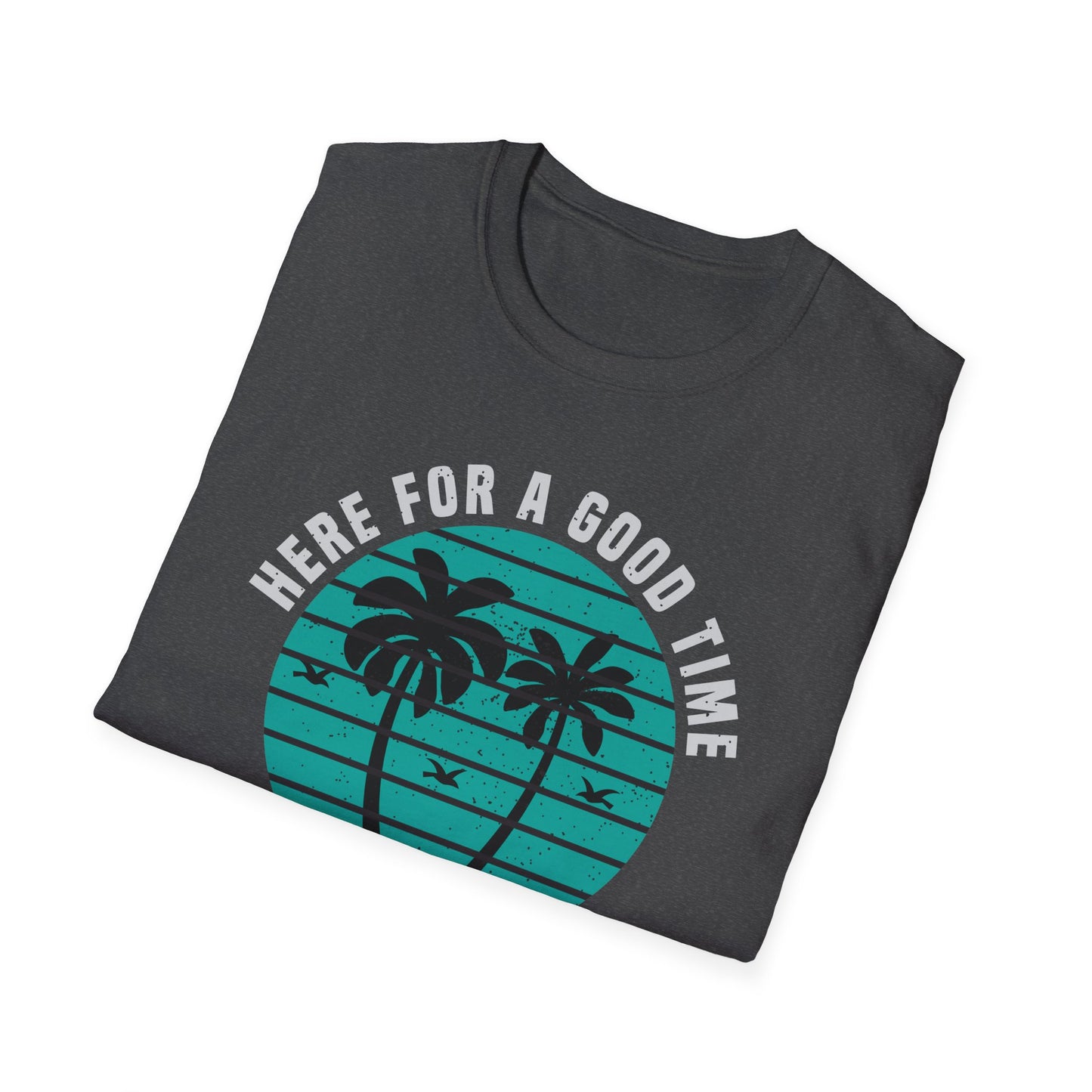Awesome California Good Time T-Shirt | Retro Palm Tree Beach Vacation Tee | Trendy Summer State Shirt