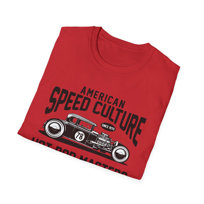 Legendary Hot Rod Masters T-Shirt | American Speed Culture Since 1970 Vintage Race Car Tee | Classic Car Enthusiast Gift