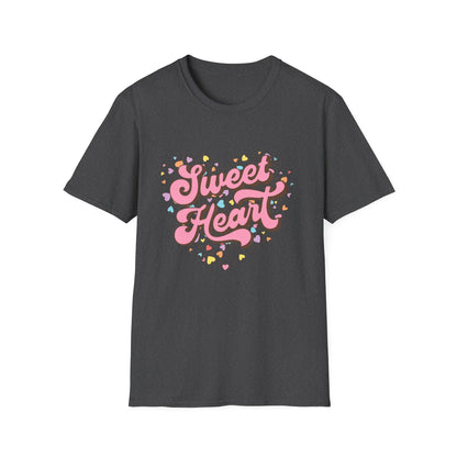 Adorable Sweet Heart T-Shirt | Retro Pastel Hearts Valentine's Day Gift for Her
