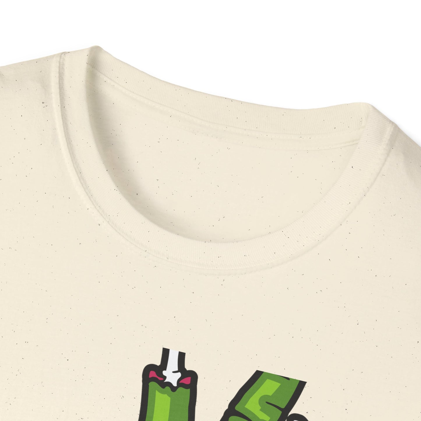 Groovy Zombie Hand T-Shirt with Smiling Monster Face | Spooky Halloween Rock On Tee | Creepy Fun Apparel