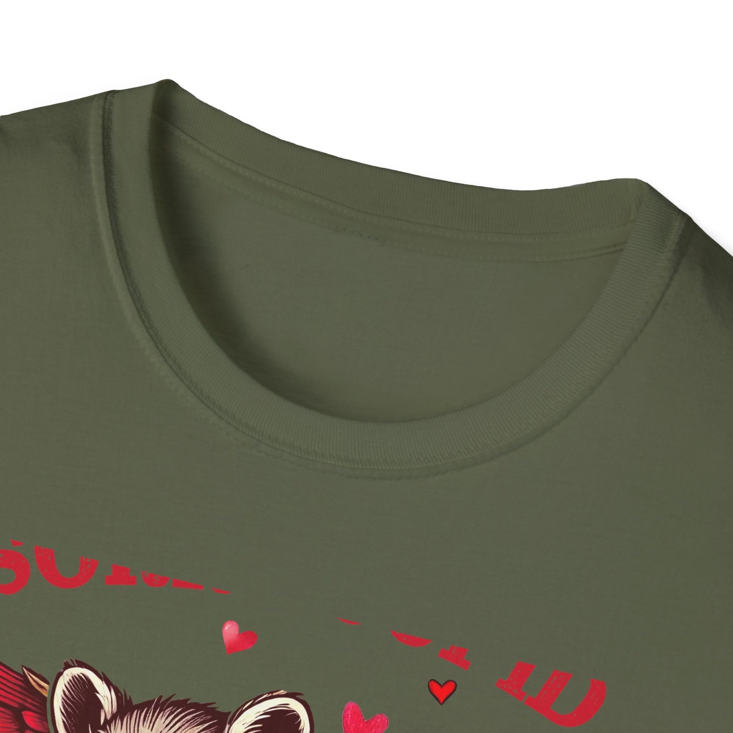 Hilarious Feral Raccoon Cupid T-Shirt | Anti-Valentine's Day Sarcastic Tee | Unique Funny Gift for Animal Lovers