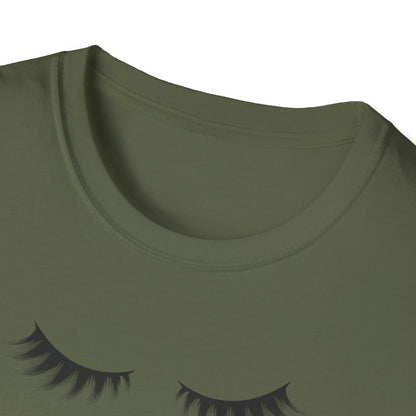 Keep Calm & Get Your Lashes Done T-Shirt | Chic Beauty Lover & Lash Tech Gift Tee | Fun, Trendy Lashes Top