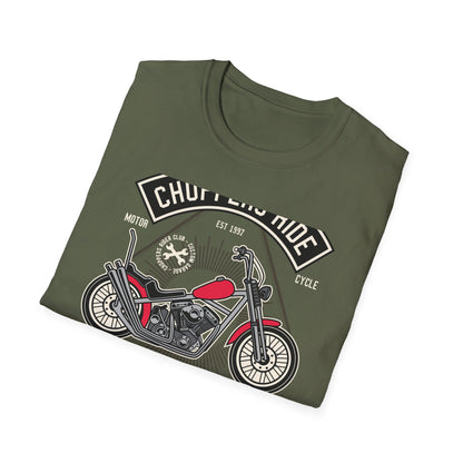 Epic Vintage Chopper Ride T-Shirt | Classic Motorcycle Garage Est. 1997 Tee for Biker Enthusiasts & Gifts
