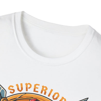Superior Spartan Warrior T-Shirt: Epic Greek Helmet & Spears Design - Unleash Your Inner Strength