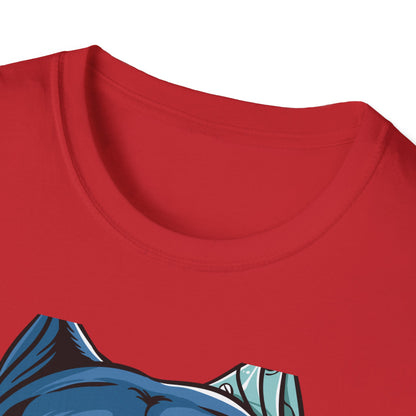 Epic Cyborg Pitbull T-Shirt | Futuristic Dog Lover Tee | Unleash Your Style with this Badass Cyberpunk Graphic