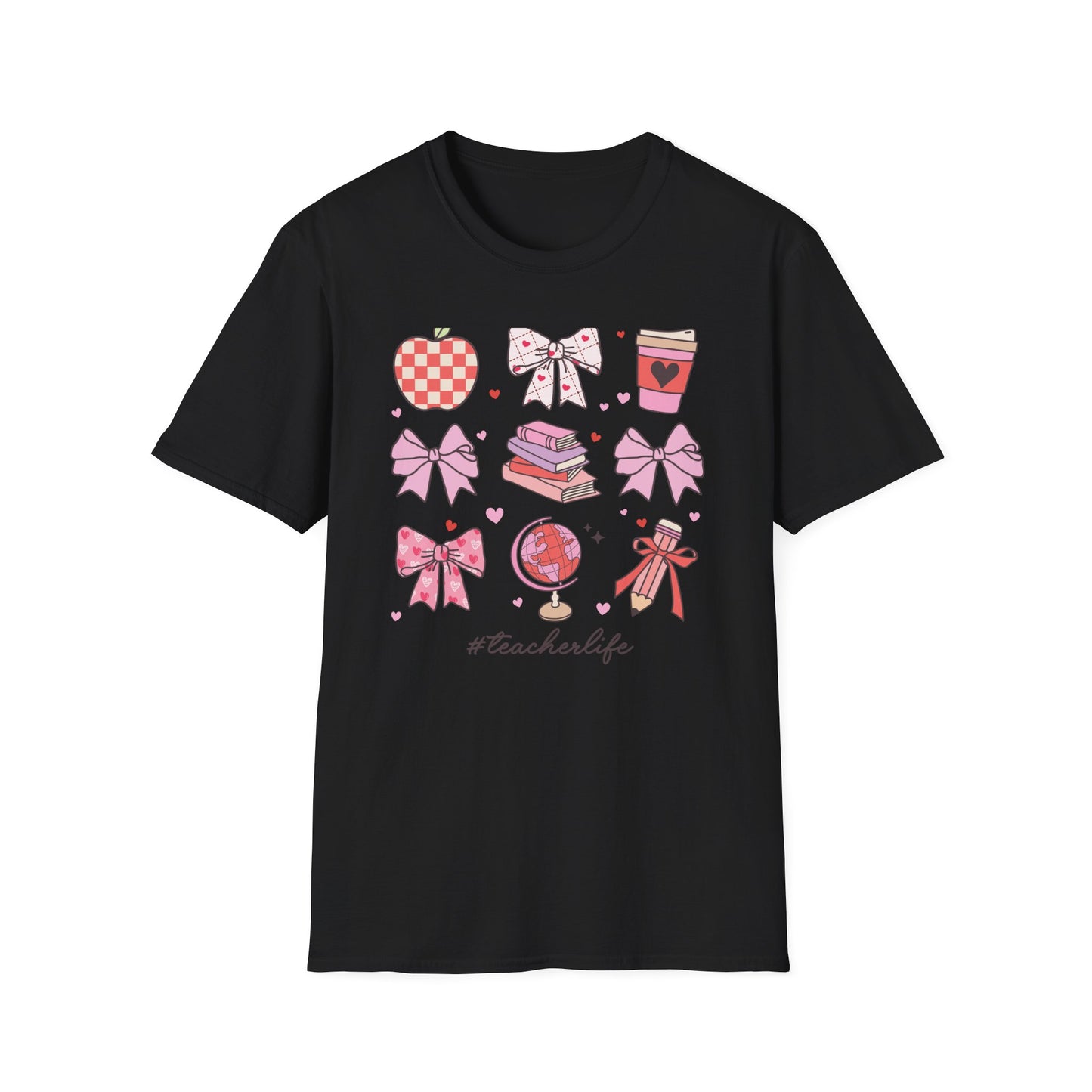 Adorable #TeacherLife T-Shirt - Cute Educator Gift for Back to School & Appreciation Day! Cozy & Inspiring Design