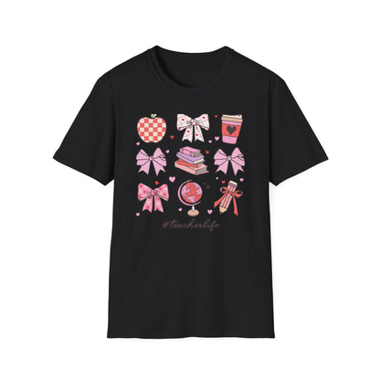 Adorable #TeacherLife T-Shirt - Cute Educator Gift for Back to School & Appreciation Day! Cozy & Inspiring Design