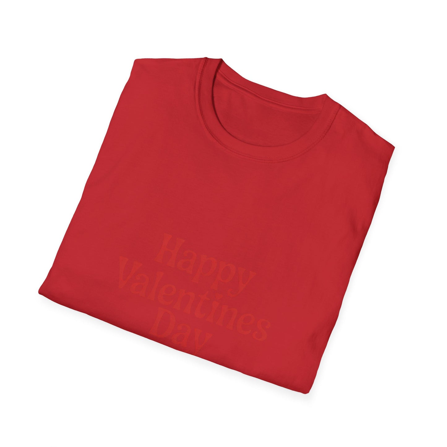 Sweet Happy Valentines Day T-Shirt | Adorable Love Heart Couples Gift Tee | Trendy Romantic Apparel