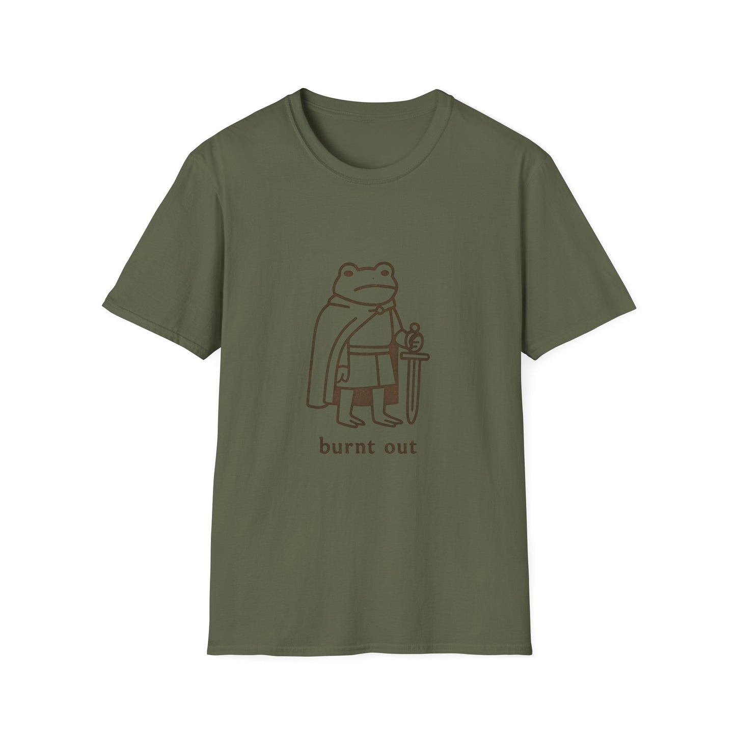 Burnt Out Frog Knight Tee