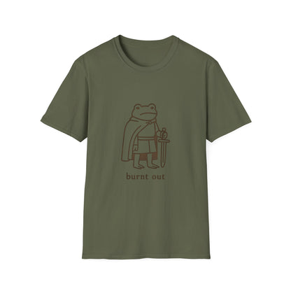 Burnt Out Frog Knight Tee