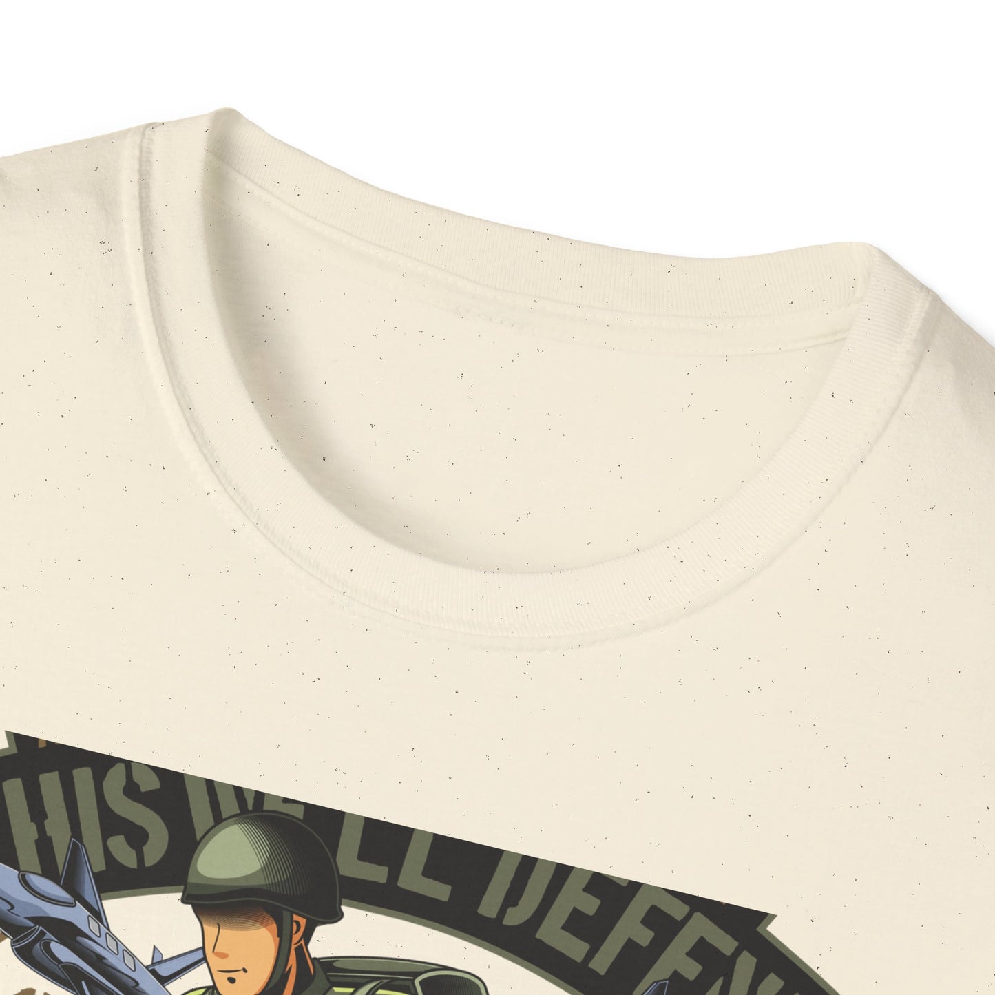 Epic American Soldier "This We'll Defend" T-Shirt | Vintage 1965 Military Veteran Patriot USA Tee
